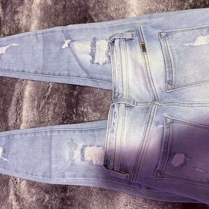KanCan Light Blue Distressed Skinny Jeans